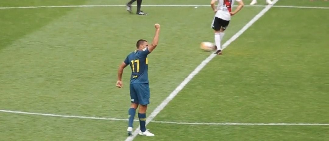 Historia del fútbol: Cuatro años del gol de Pratto sacando del medio en la final de la Libertadores ante Boca