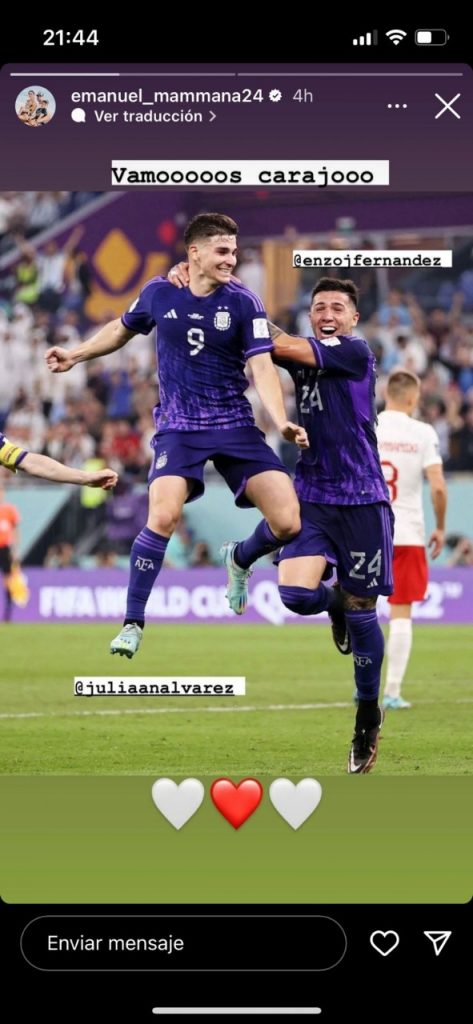 La reacción del mundo River al golazo de Julián Álvarez con asistencia de Enzo Fernández