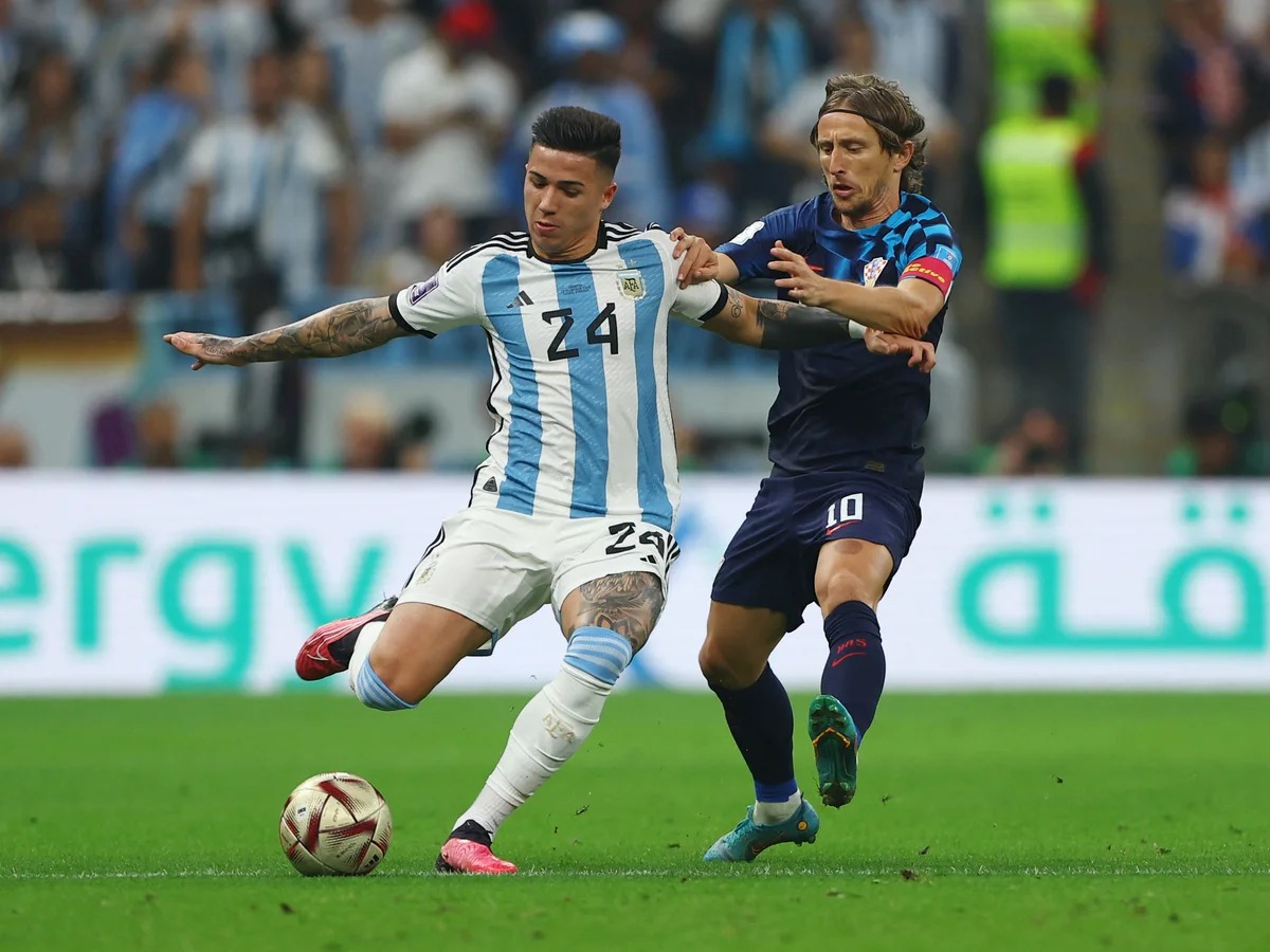 ¡De River de verdad! El gesto de Enzo Fernández tras el triunfo de Argentina