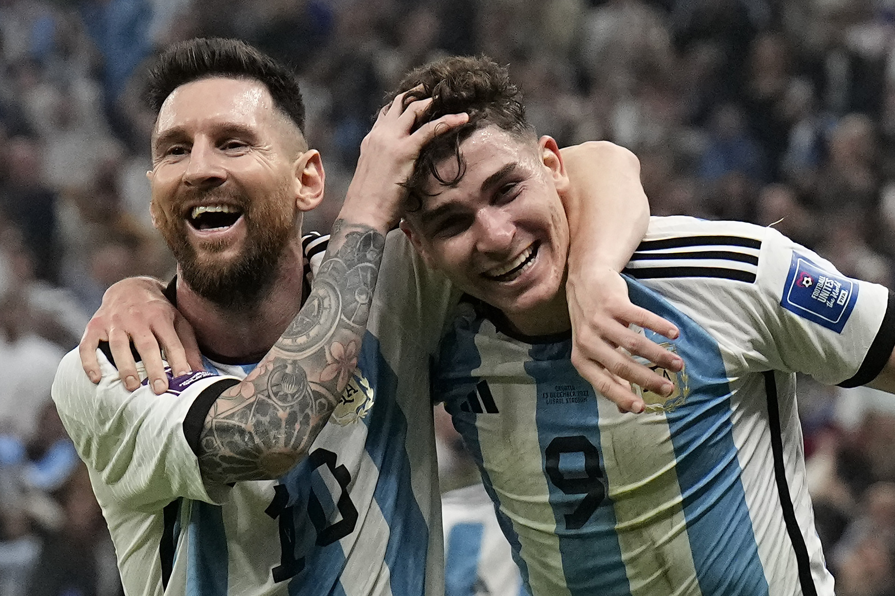 Guardiola se rindió a los pies de Julián Álvarez y hasta lo comparó con Messi
