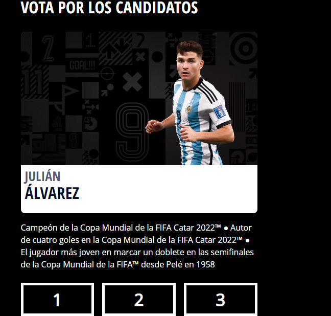 ¡LA ARAÑA SIGUE PICANDO! Julián Álvarez, entre los 30 nominados al Balón de Oro 2023