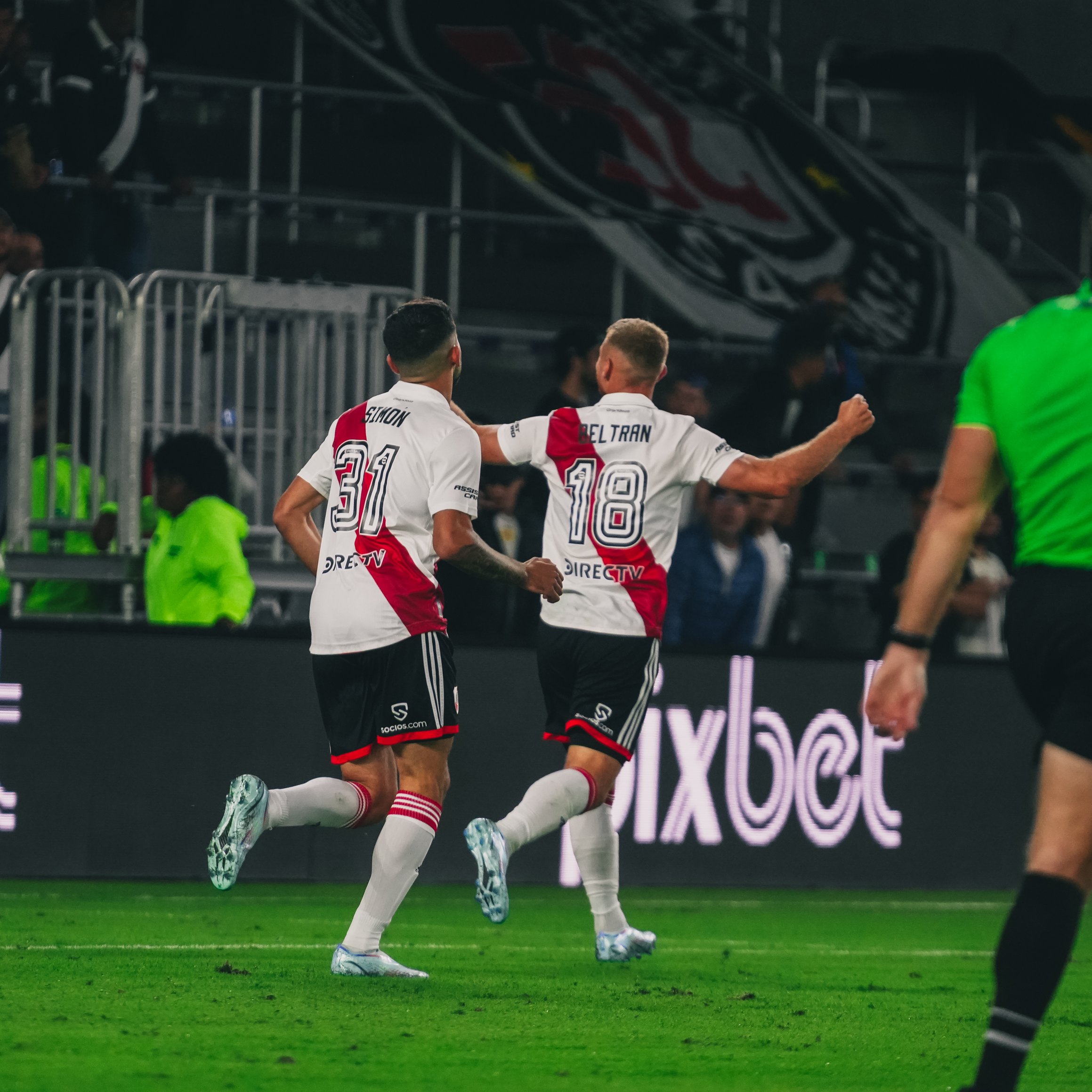 Los puntajes del triunfo ante Vasco Da Gama