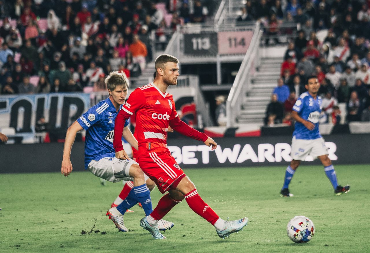 Triunfo de River ante Millonarios en el segundo partido de la gira por Estados Unidos