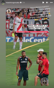 El ex futbolista de River que le dio la bienvenida a Rondón: "Tomaste la mejor decisión"