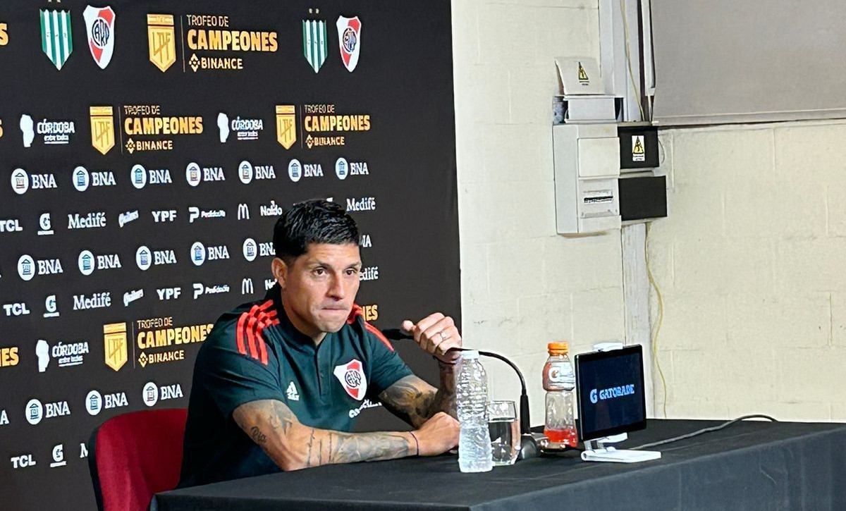 Enzo Pérez analizó el encuentro ante Banfield, la final que se viene ante Boca y contó la escucha de Demichelis al plantel