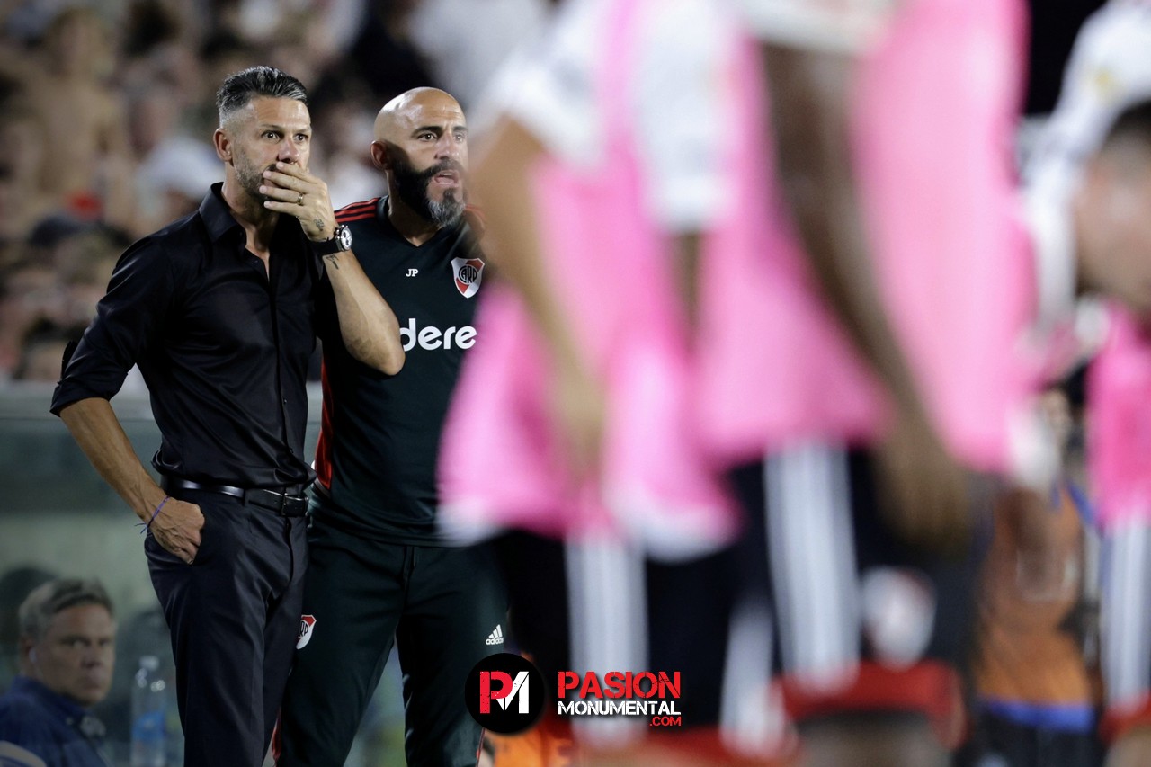 Martín Demichelis analizó el triunfo de River ante Godoy Cruz
