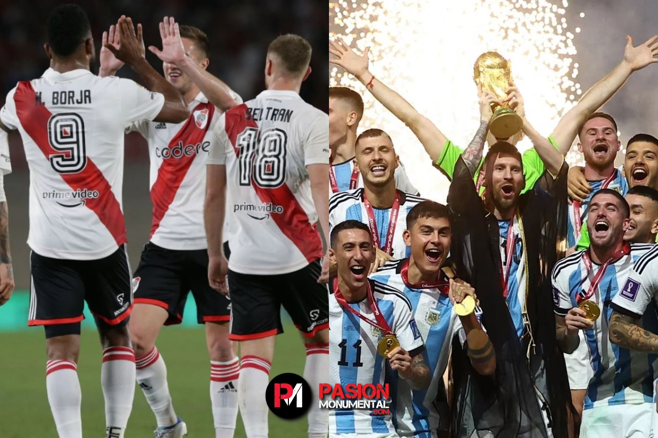 ¡Histórico! River tendrá una práctica informal con la Selección Argentina