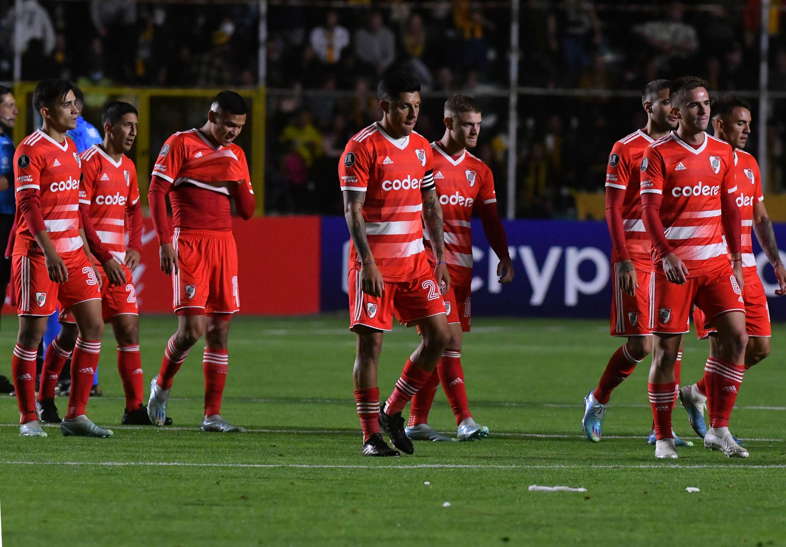 Incidencias del partido entre The Strongest (Bolivia) vs River Plate (Argentina) por la Copa Libertadores de América, jugado en el estadio Hernando Siles. FOTO/Daniel MIRANDA@APGNoticiasBo