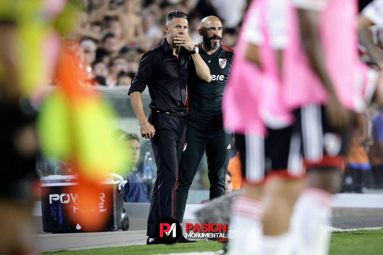 Demichelis analizó la victoria, habló sobre su vida personal y opinó acerca de su presente como entrenador de River