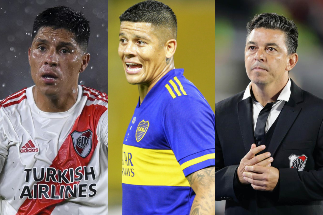 Marcos Rojo contó que Gallardo lo llamó para ir a River y que se peleó con Enzo Pérez