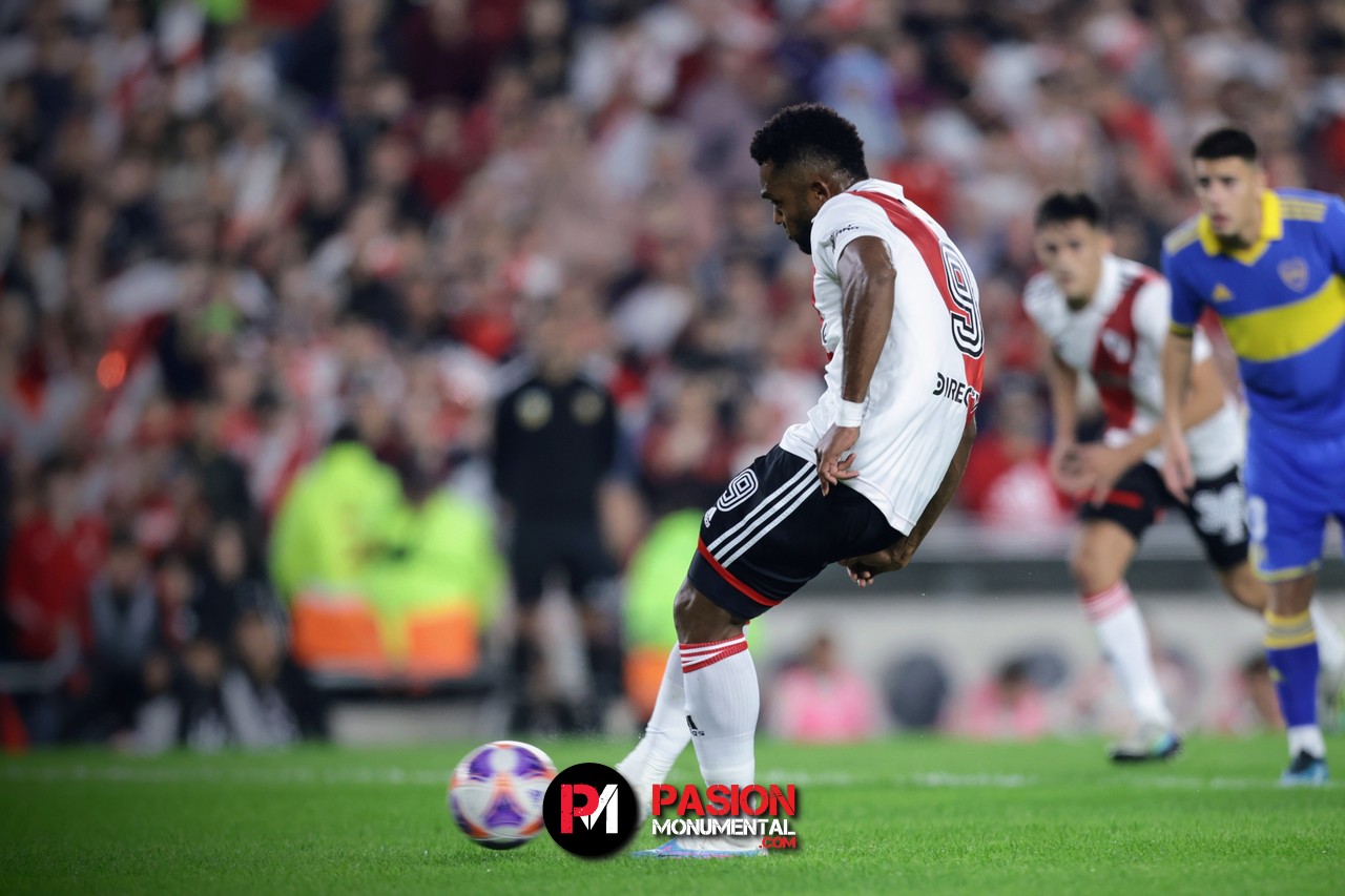Borja, su falta de continuidad en el 11 titular, el penal ante Boca y el recuerdo de un colombiano que pasó por River