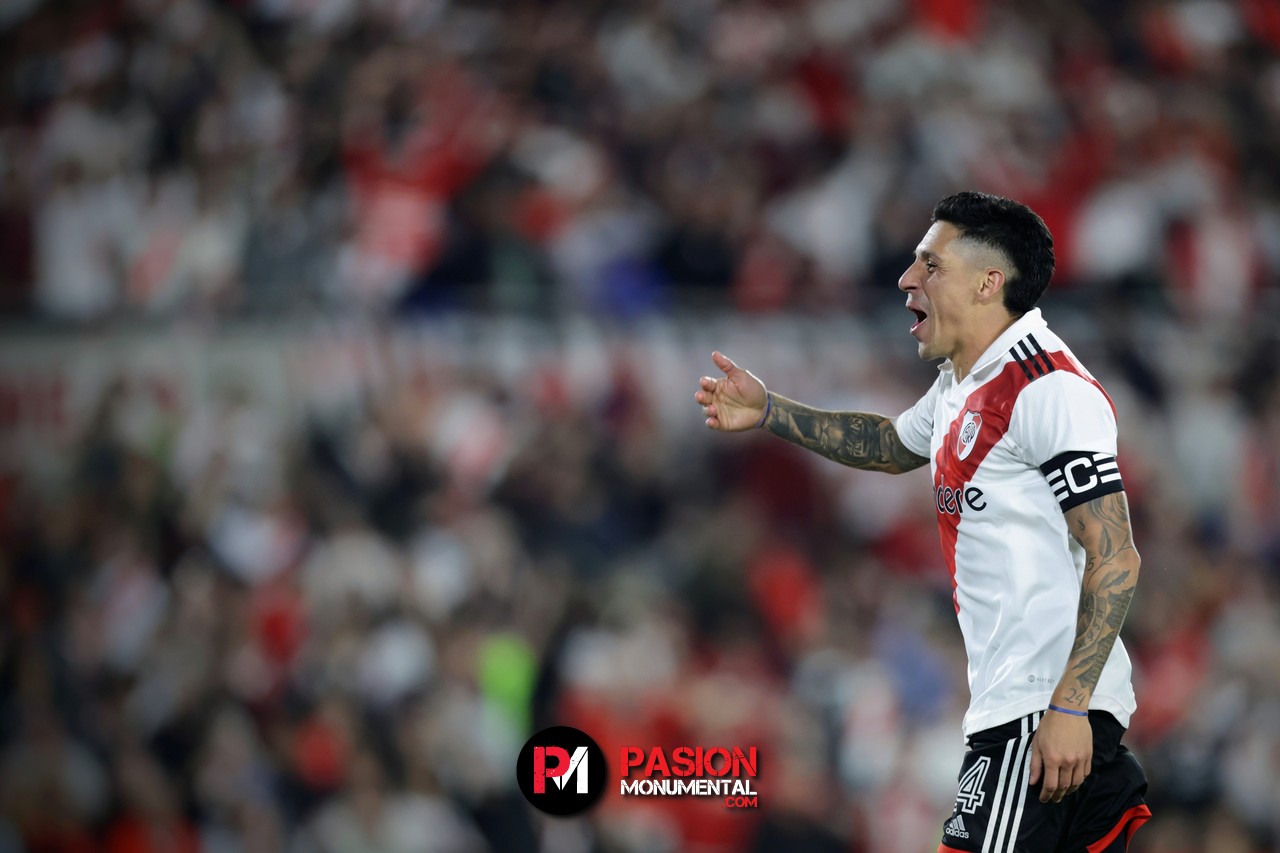 "Enzo Pérez es una gran persona. El día que me tocó salir de River tuvimos una charla hermosa en la cual me hizo llorar"