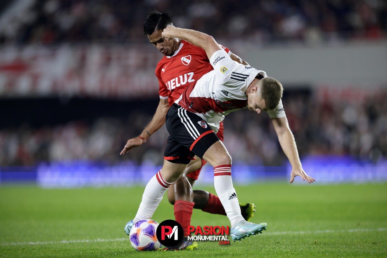 ¡Las mejores fotos de la victoria de River ante Independiente por la decimo tercera fecha de la Liga Profesional!