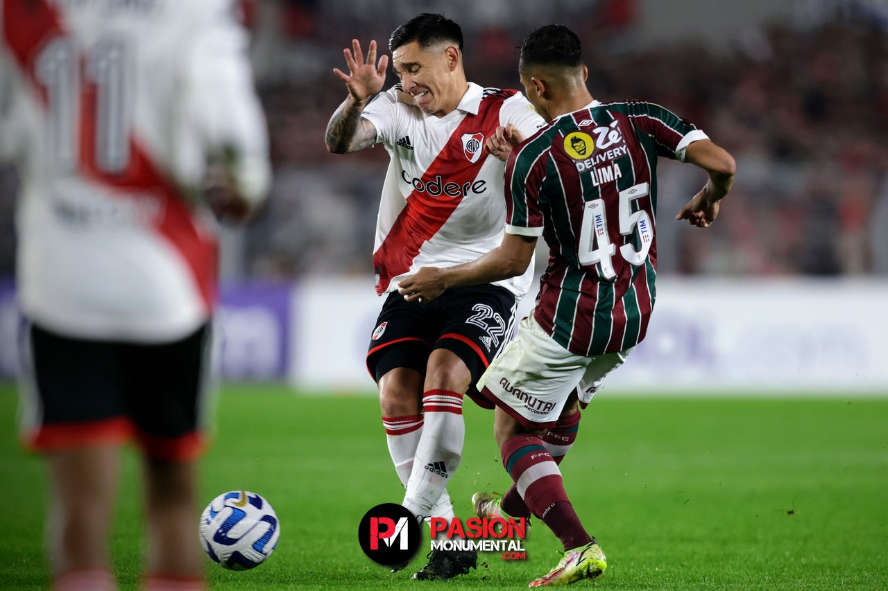 Los puntajes de la victoria de River ante Fluminense por la fecha 5 de la Copa Libertadores