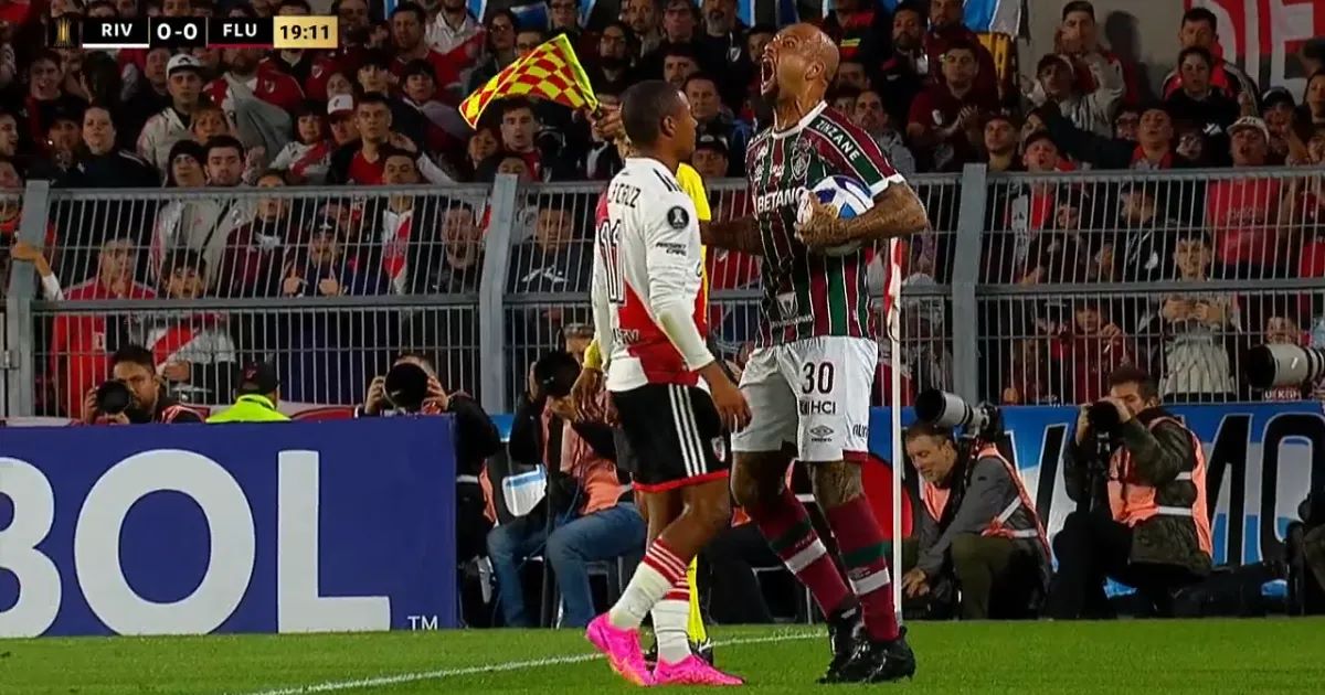 ¡Le dio con todo! La chicana de Rodrigo Mora a Felipe Melo