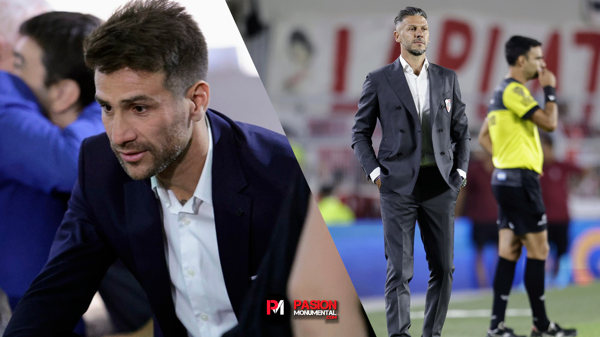 Ponzio y Francescoli respaldaron a Demichelis y hablaron de la "crisis en River"