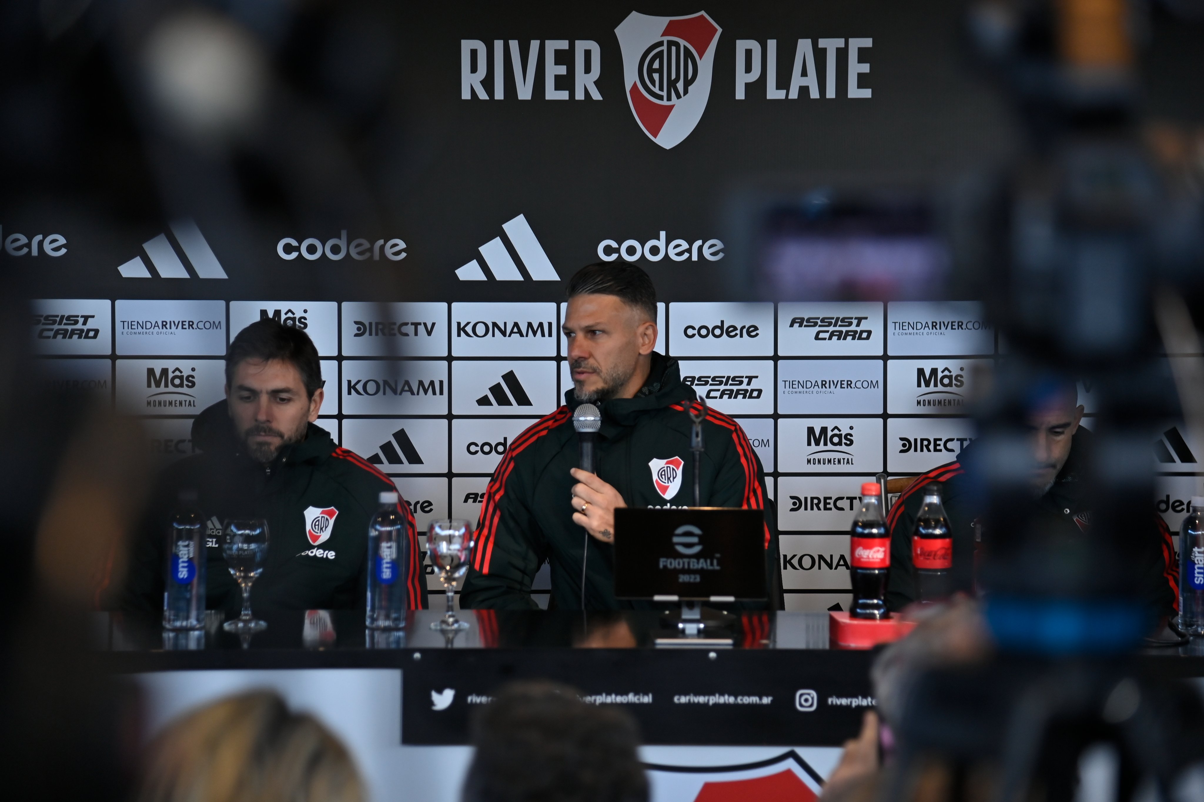 Martín Demichelis: "Estamos muy felices de haber coronado a lo River"