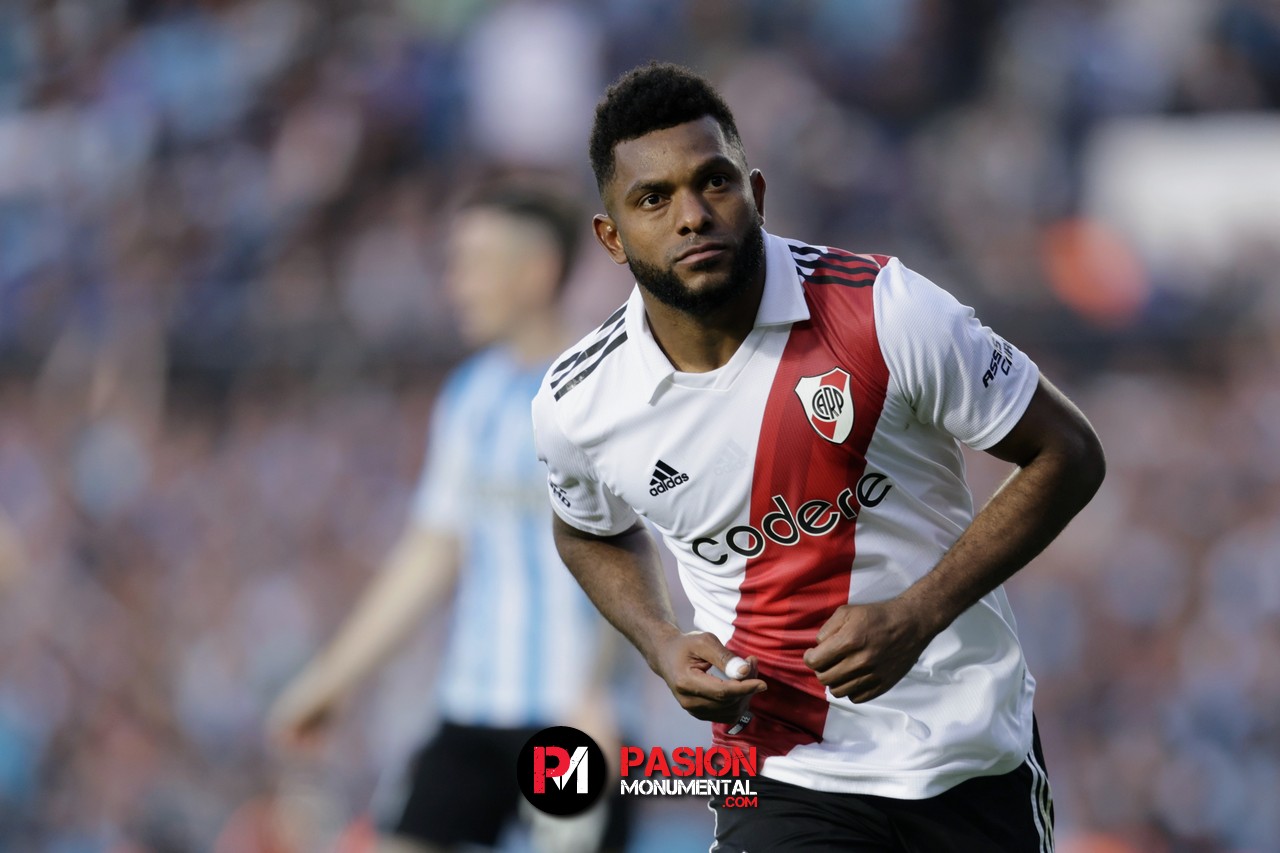 El mensaje de Miguel Borja para los hinchas de River y sus compañeros tras la eliminación de la Copa Libertadores
