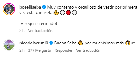 El mensaje de Boselli después de debutar con la camiseta de River