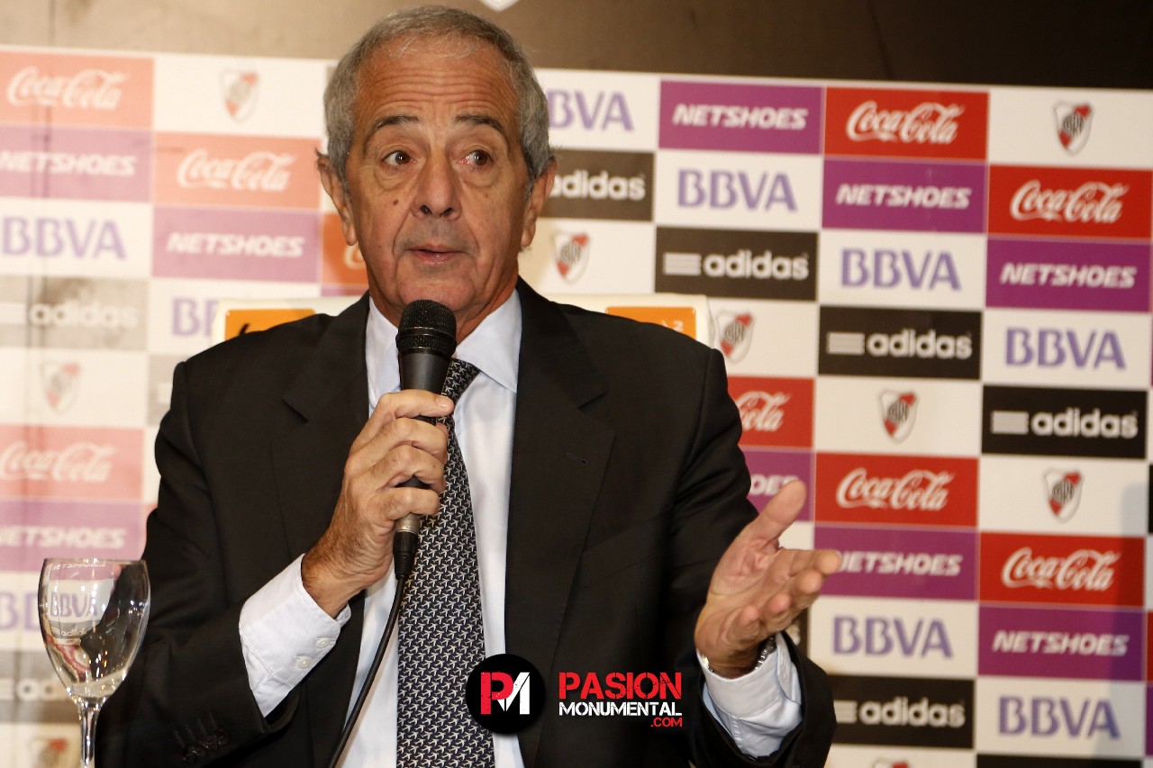 D´Onofrio, la relación de River con Boca y el recuerdo de su primera presidencia