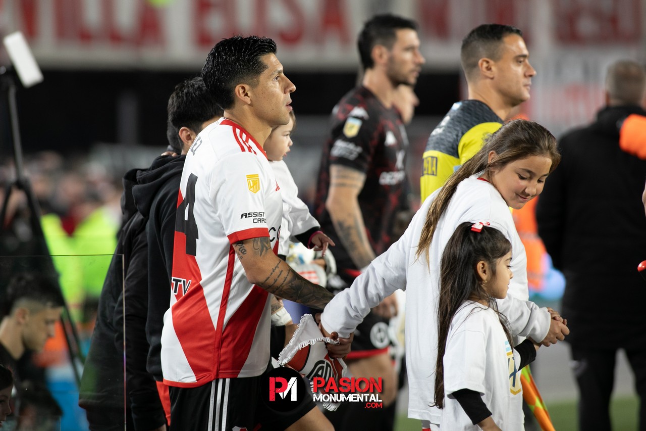 ¡Las mejores fotos del partido entre River y Huracán en el último partido del año en el Monumental!