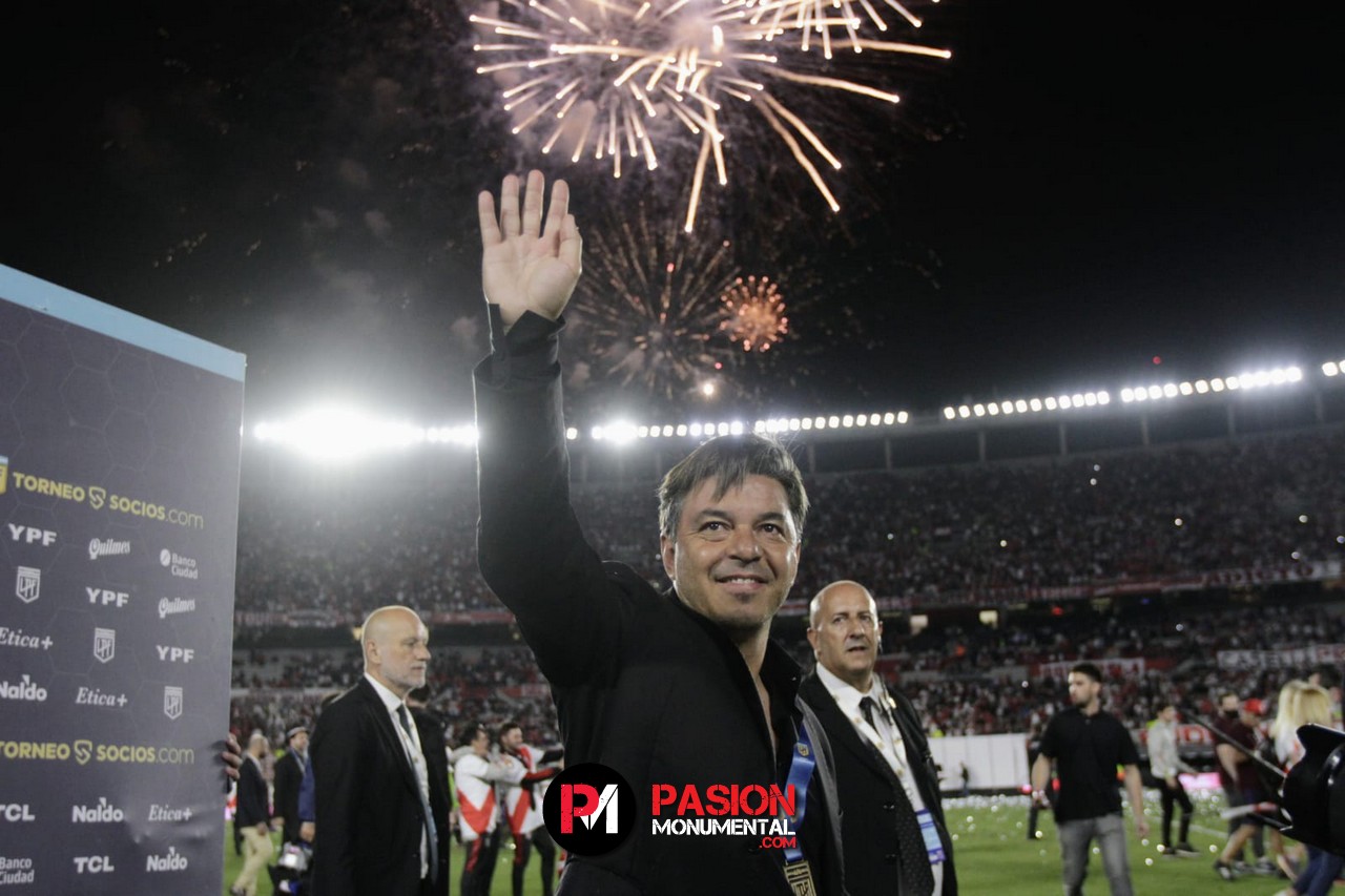El fuerte mensaje de Gallardo al hincha de River
