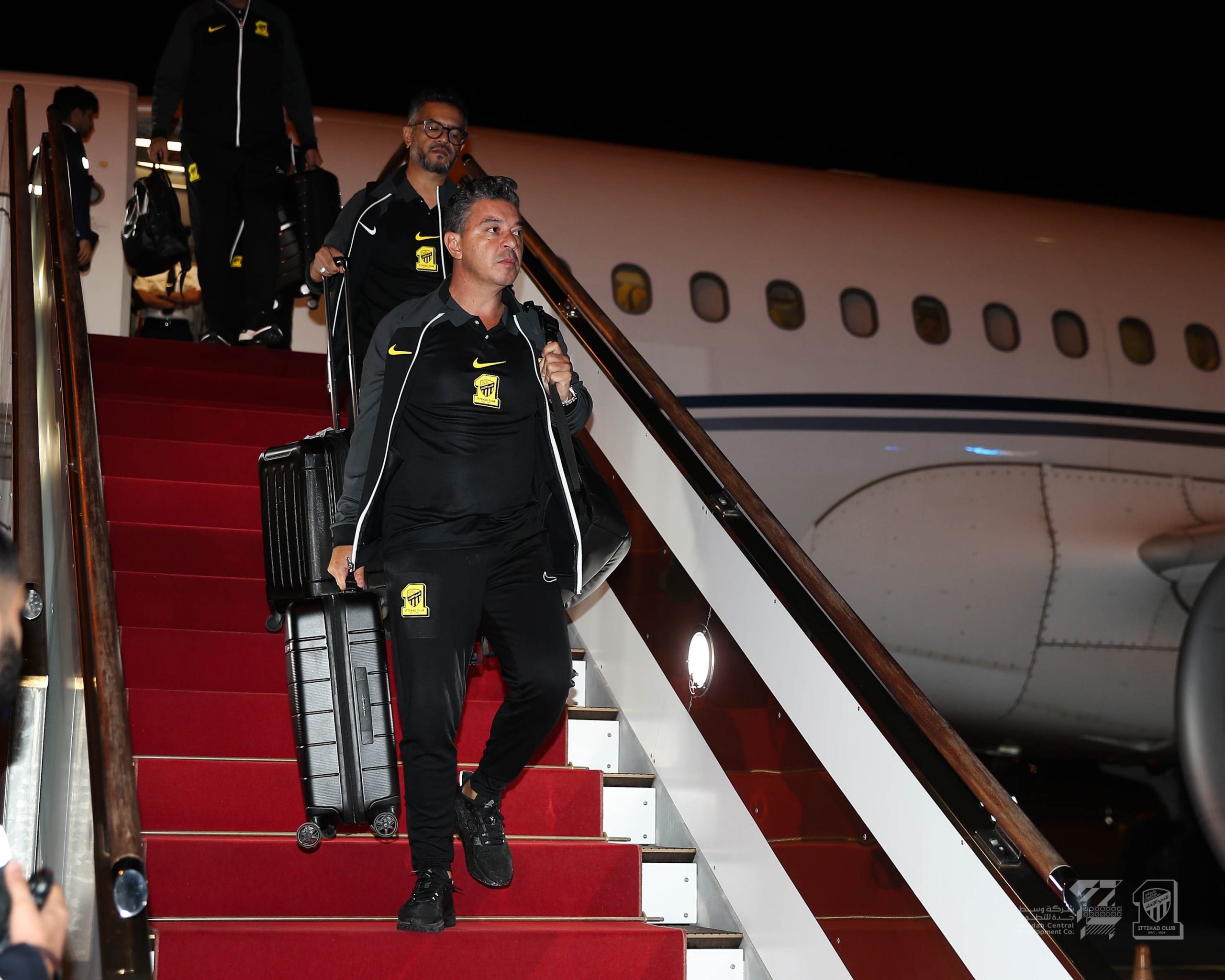 Gallardo arengó a sus dirigidos luego de su debut en Al Ittihad: "Hay que darle confianza a los jugadores"