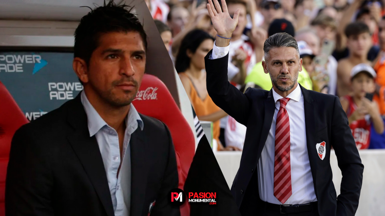 La banca de Emiliano Díaz a Martín Demichelis
