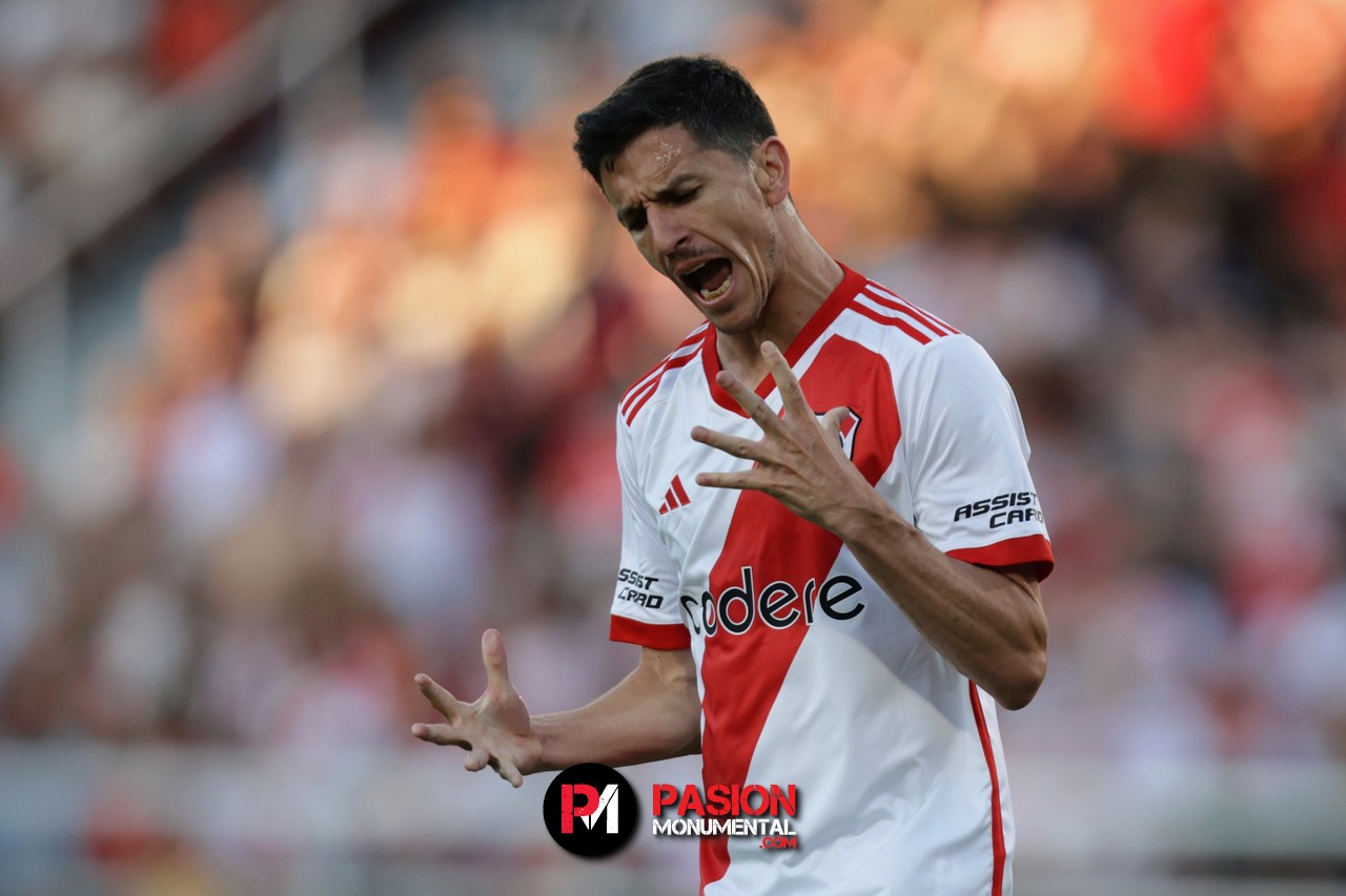 Nacho Fernández habló del flojísimo arbitraje y se refirió a su irregular nivel con River