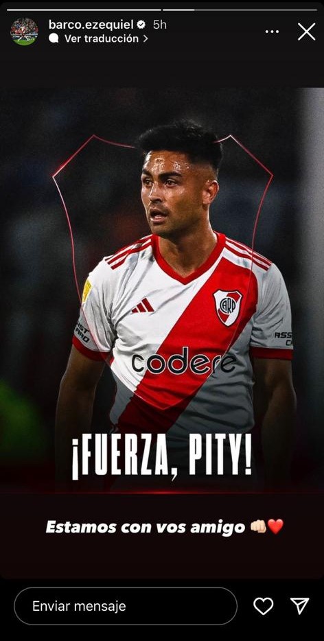 River es familia: Compañeros y ex jugadores del Más Grande le mandaron un mensaje al Pity Martínez
