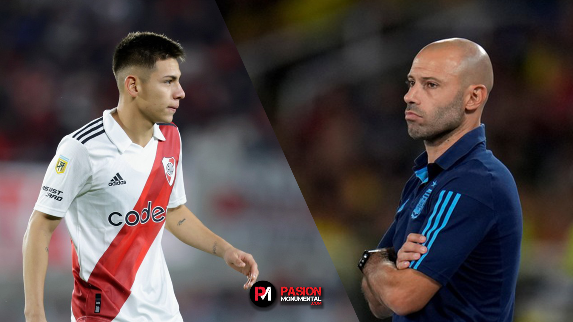 Javier Mascherano confesó los motivos por los cuales convocó a Echeverri a la Sub-23