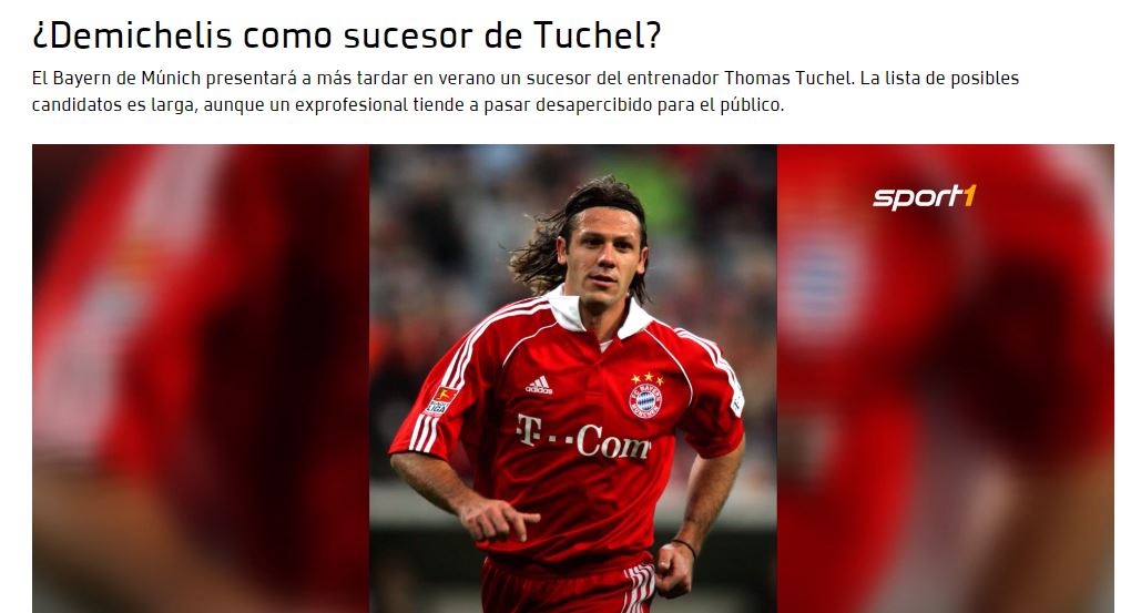 ¡Atención River! En Alemania informan que Demichelis sería uno de los candidatos a ser el nuevo DT del Bayern Munich