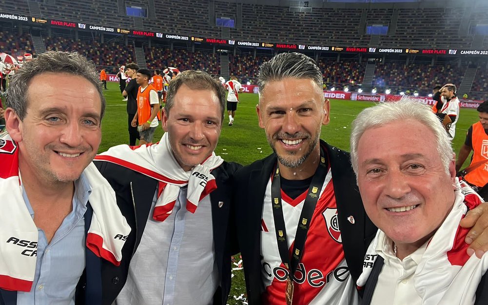 La fuerte banca de Jorge Brito a Martín Demichelis: "Quiero que me acompañe hasta el final de mi mandato"