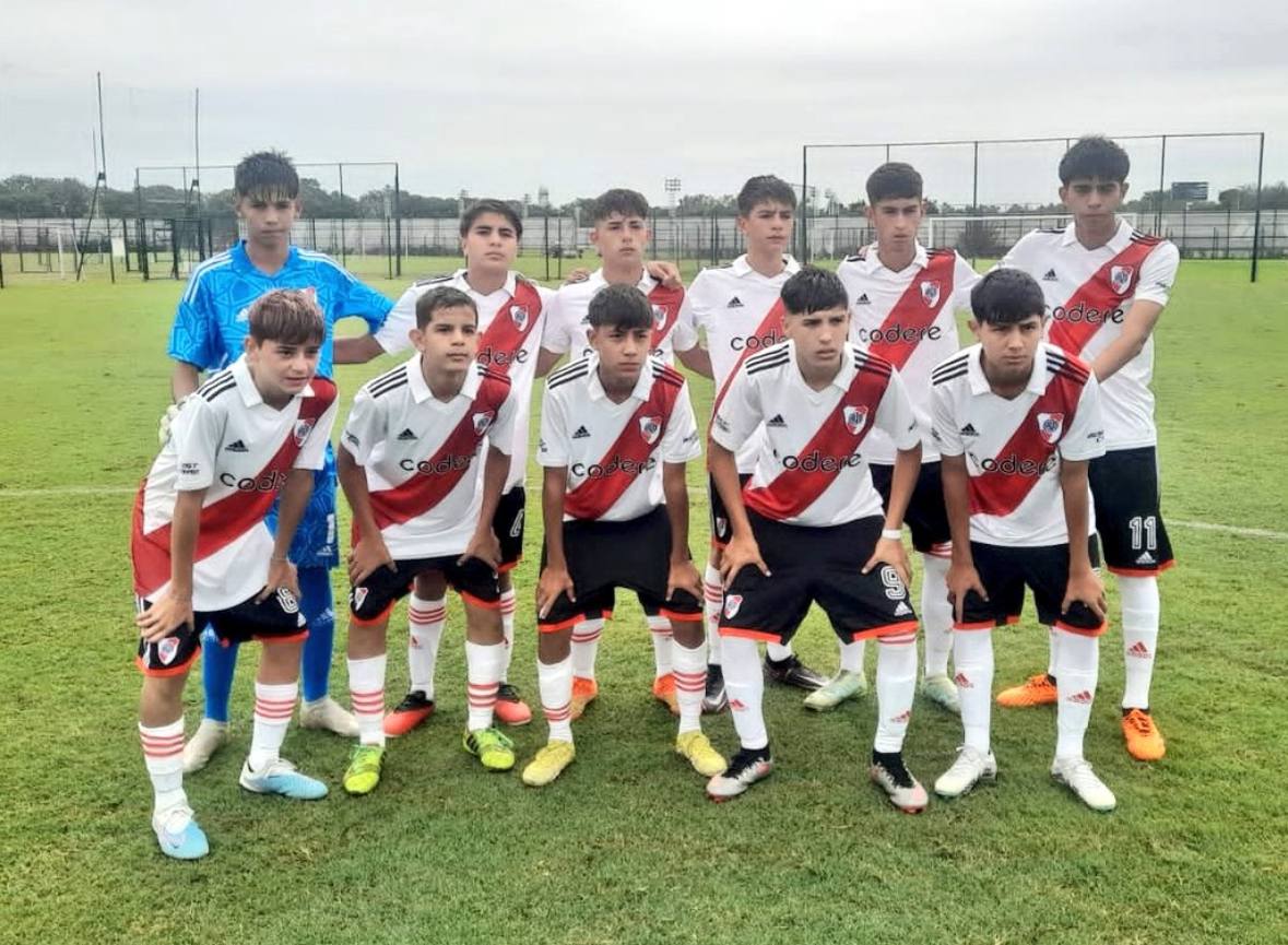 Jornada perfecta para las Inferiores de River ante Independiente de Rivadavia