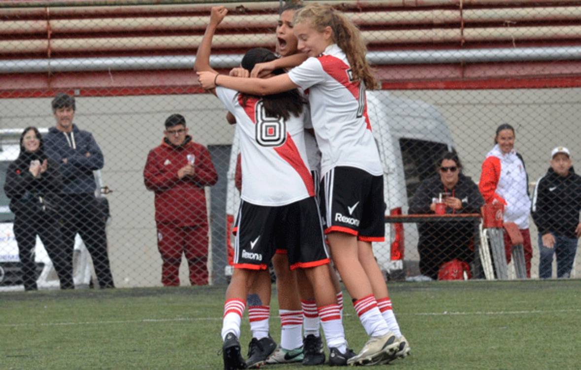 Jornada positiva para las Formativas de River en Femenino ante Gimnasia LP