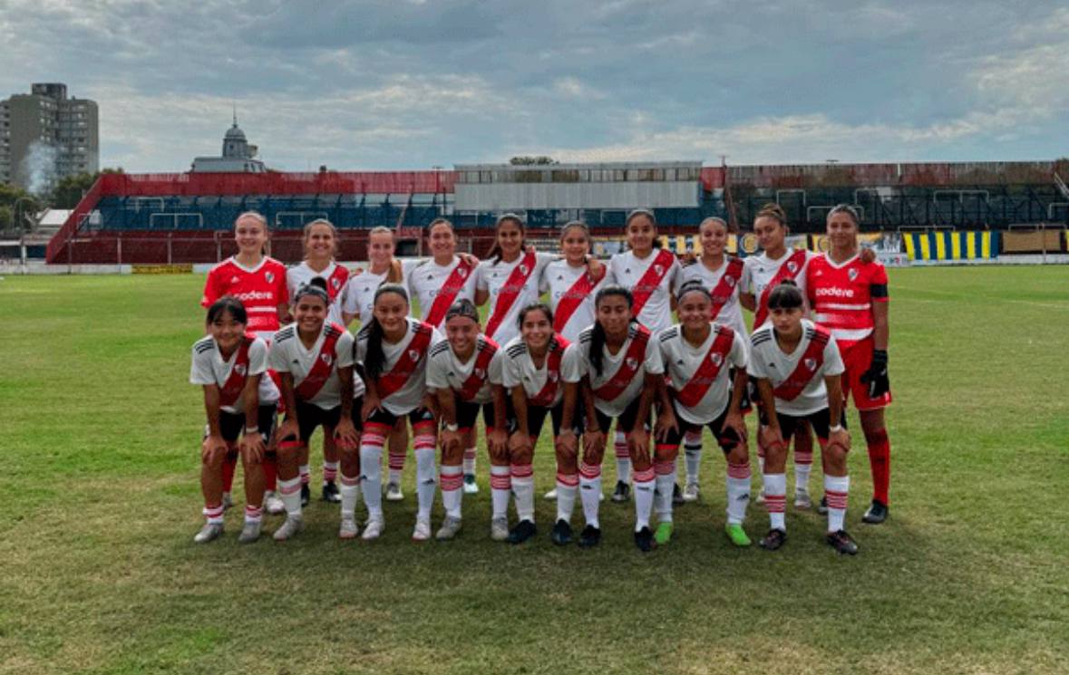 Jornada positiva para las Formativas de River en Femenino ante Gimnasia LP
