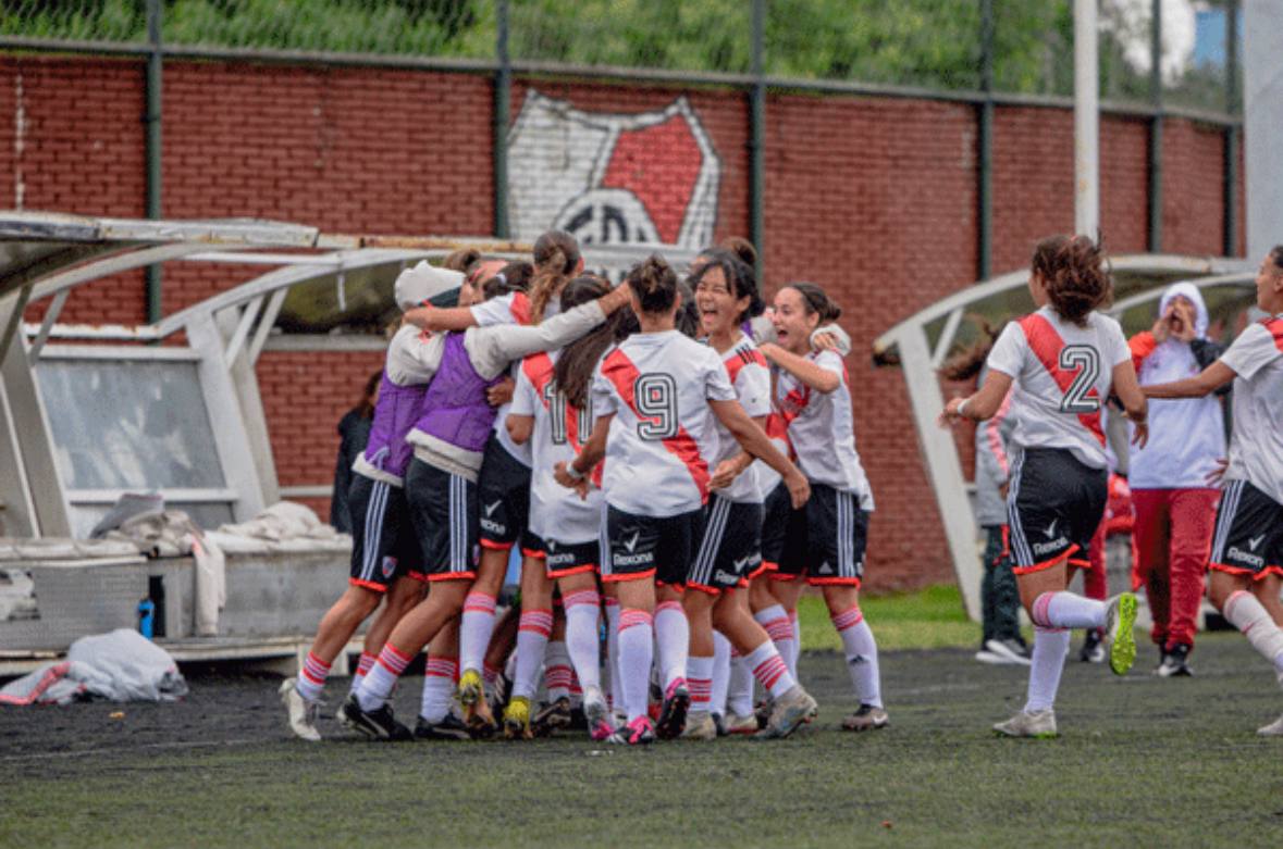 Jornada positiva para las Formativas de River en Femenino ante Gimnasia LP