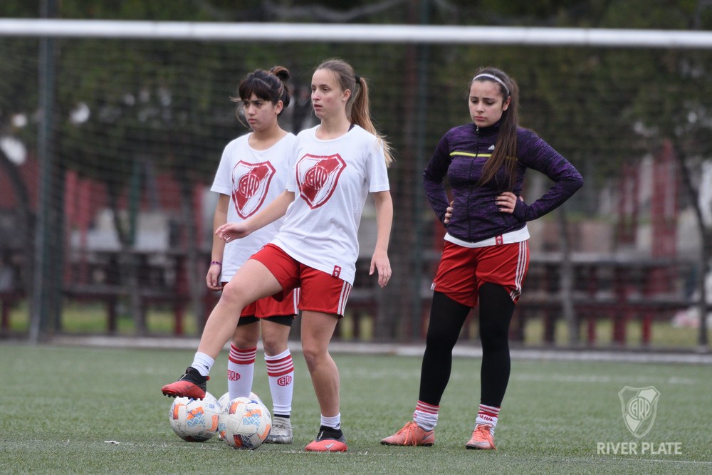 Jornada casi perfecta para las Formativas de River en Femenino ante Racing
