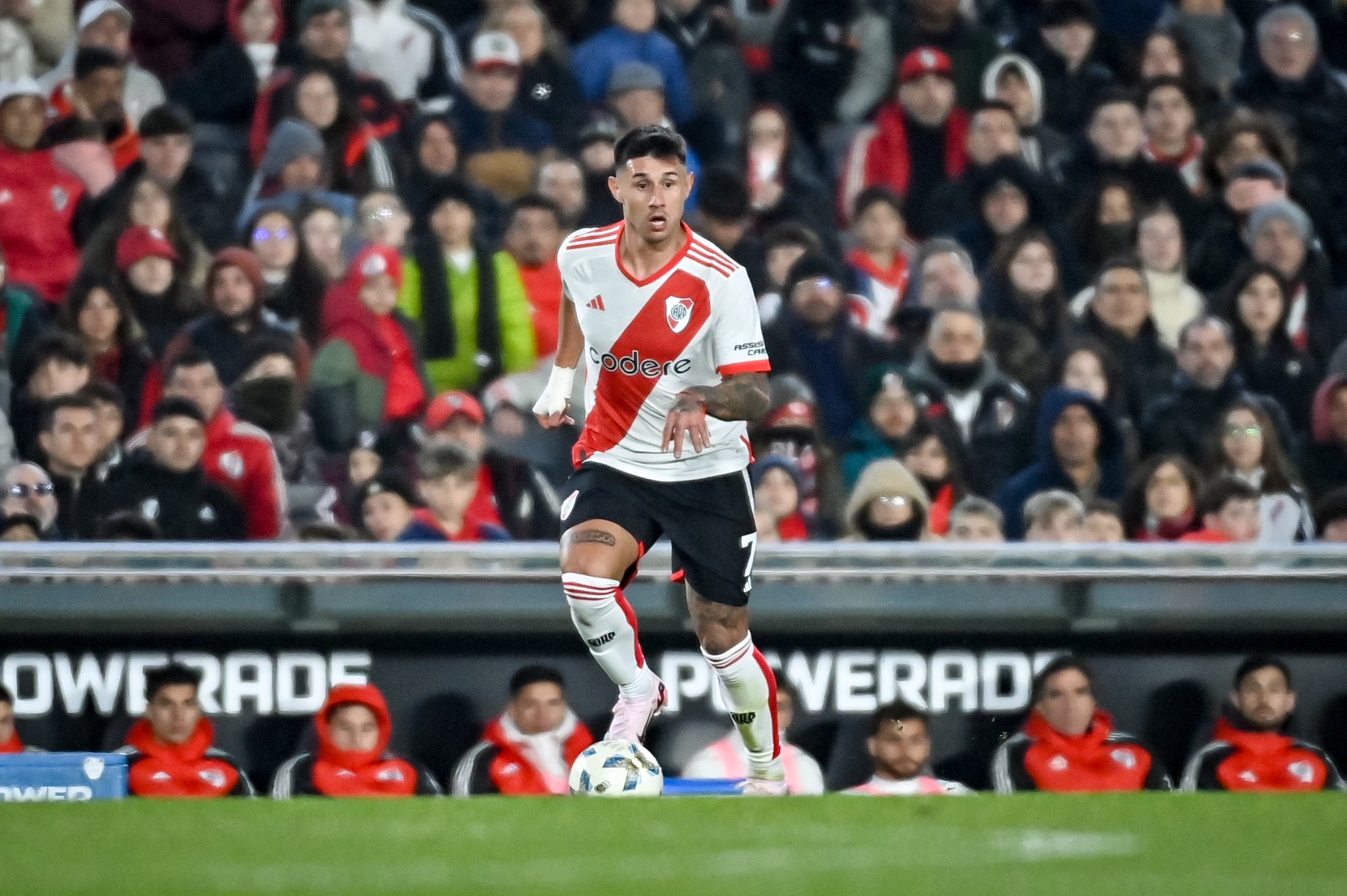 Bareiro remarcó el esfuerzo que hizo River por él y reflexionó sobre su lugar en el plantel de Demichelis