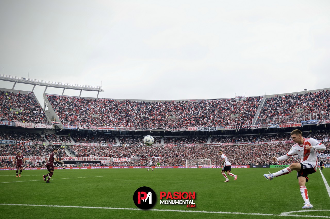 River igualó ante Lanús en el Monumental y se alejó de la cima del campeonato