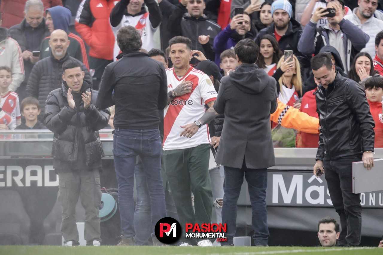 Las mejores fotos del empate por 2-2 entre River y Lanús en el Monumental