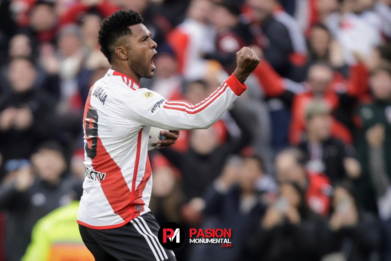 Las mejores fotos del empate por 2-2 entre River y Lanús en el Monumental