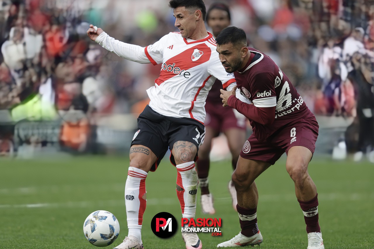 Las mejores fotos del empate por 2-2 entre River y Lanús en el Monumental