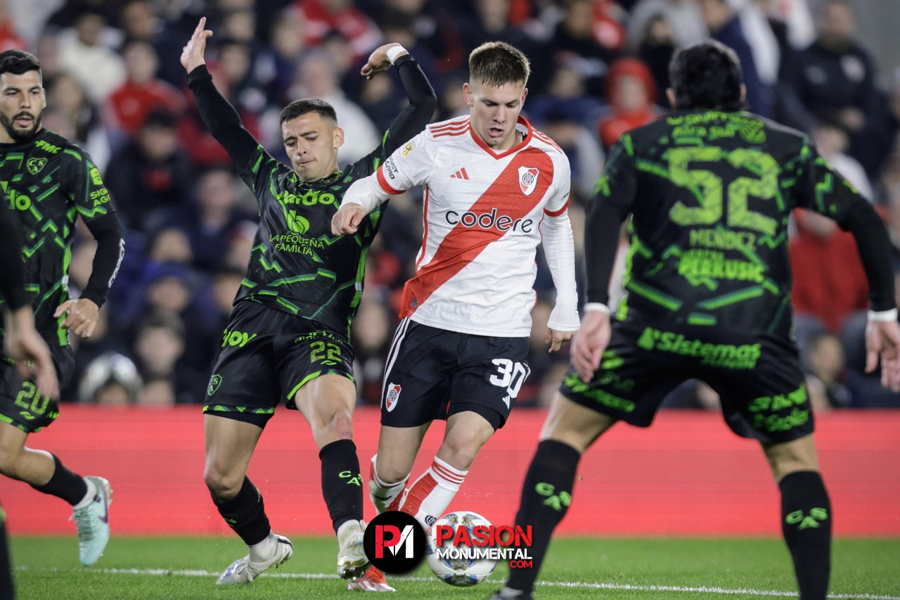 De la mano de Mastantuono, River despidió a Demichelis con un triunfo frente a Sarmiento