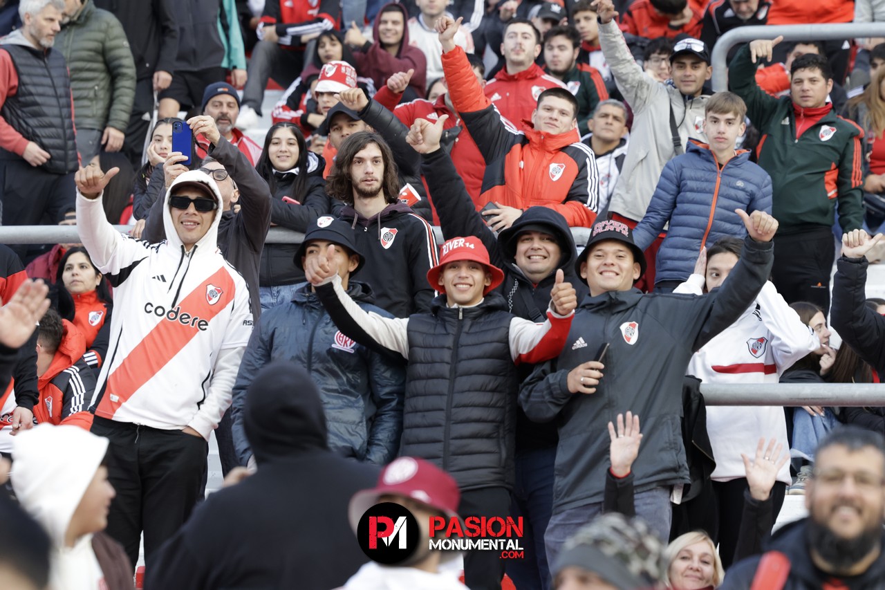 ¡Buscate en la victoria de River vs. Sarmiento en el Monumental!