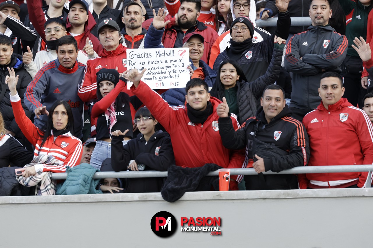 ¡Buscate en la victoria de River vs. Sarmiento en el Monumental!
