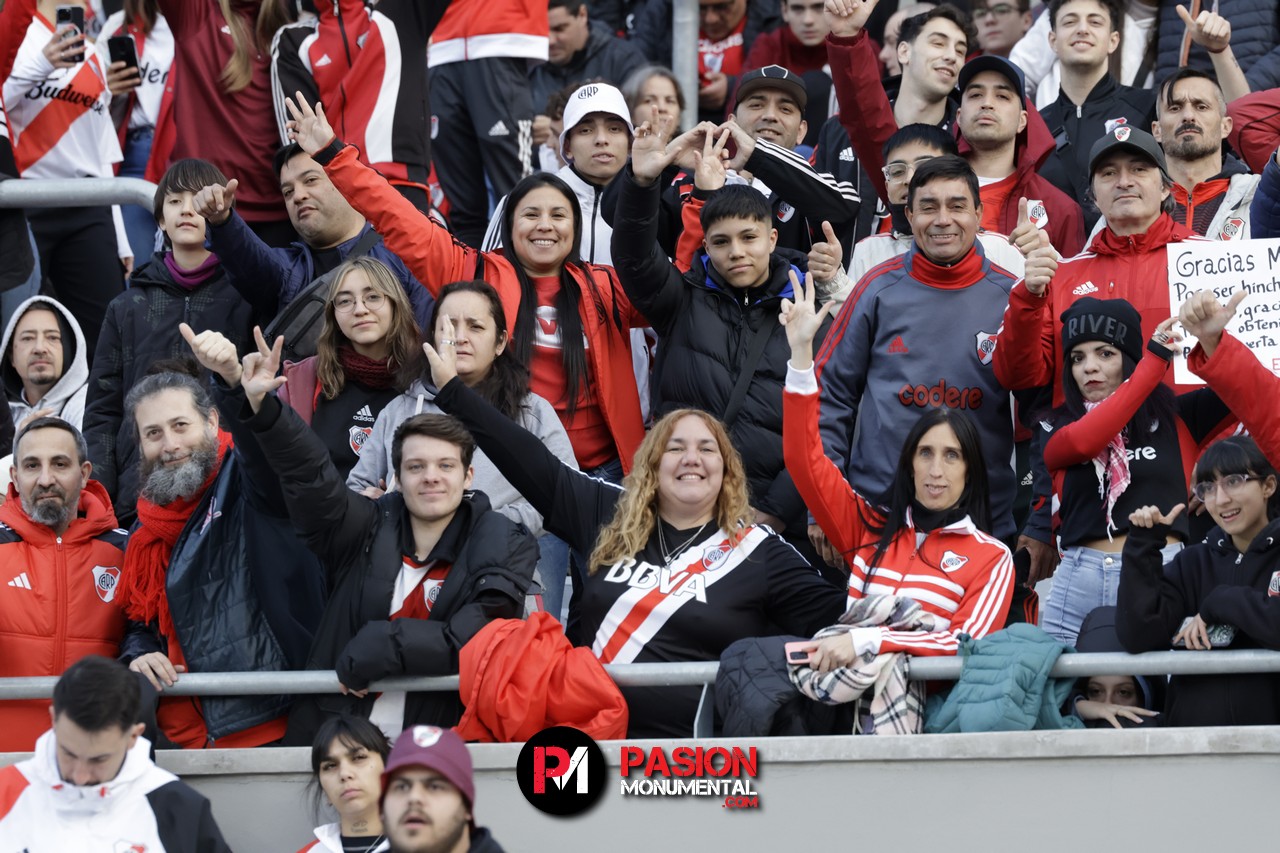 ¡Buscate en la victoria de River vs. Sarmiento en el Monumental!