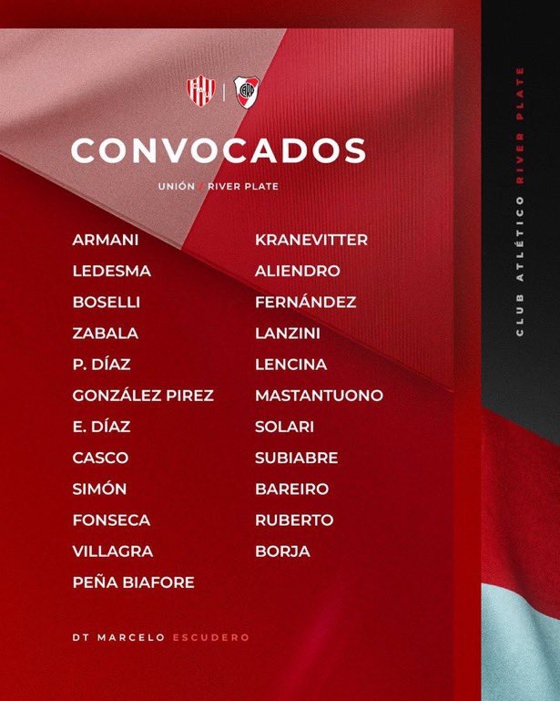 La previa vs. Unión: Con Marcelo Escudero en el banco, River irá a Santa Fe en busca de los tres puntos para acercarse a los primeros puestos