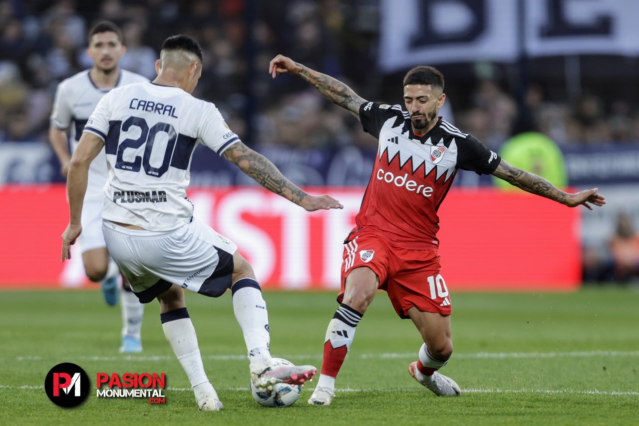 Las mejores fotos del empate 1-1 entre River y Gimnasia de La Plata por la Liga Profesional