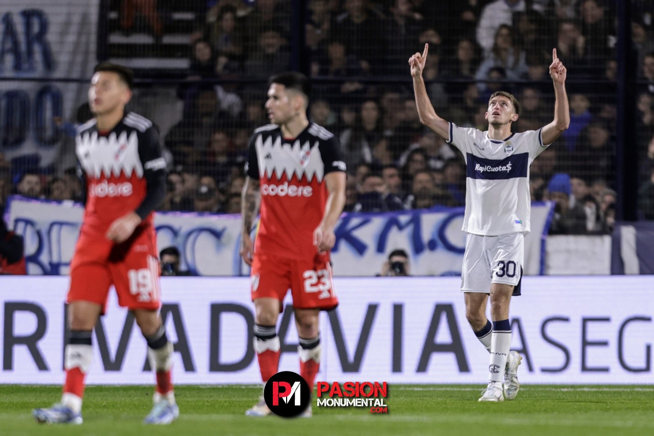 Las mejores fotos del empate 1-1 entre River y Gimnasia de La Plata por la Liga Profesional
